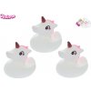 Mikrotrading UNICORN sada jednorožců do vany 3 ks v síťce 6 cm