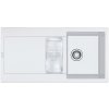 Franke Maris MRG 651, 970x500 mm, Fragranitový drez, biela ľad 114.0120.249