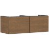 Hansgrohe Xilesa E Umývadlová skrinka, 50x138x55 cm, 2 zásuvky, kašmírový dub 54268550-HG