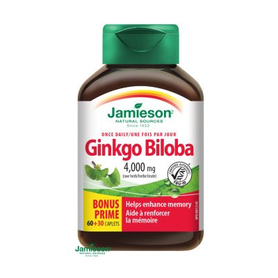 Jamieson Ginkgo Biloba 90 tabliet