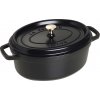 Hrniec La Cocotte oválny liatina 4,2 l čierny