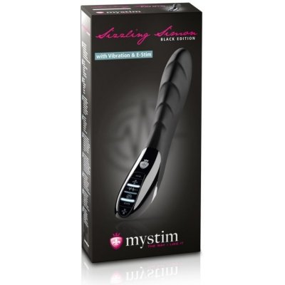 Mystim Luxusní vibrátor Sizzling Simon Black Edition