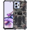 Gumený kryt Camouflage na Motorola Moto G13 / G23 / G53 5G - Zelená