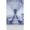 Mini kalendár: stolový - modrý - 2026 (GW)