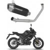 Yamaha MT 125 2020 kompletný ladený výfukový systém S3 BLACK + dB killer