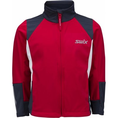 Swix Steady jacket Jr - Swix red