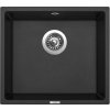 Sinks Frame 457 Granitový drez bez odkvapkávača, 45,7x40,6cm, granblack, ACRFR45740630