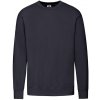 Mikina pánska Fruit of the Loom Lightweight Set-In Sweat - tmavá navy, S