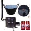 Home Cook kotlík na guláš a zabíjačku smalt 1,2 mm 50 l, Home Cook kotlina 50 cm KOV, pokrievka smalt 57 cm, vareška 80 cm SMREK, paprika sladká GURMÁN 250 g