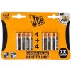 JCB SUPER alkalická baterie LR03, blistr 8 ks JCB-LR03-8B