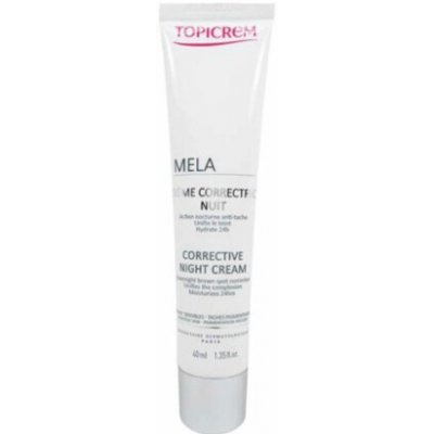 Topicrem MELA Corrective Night Cream - Korekčný nočný krém 40 ml