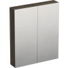 Zrkadlová skrinka bez osvetlenia Jungborn TRENTA 60 x 14,4 x 72 cm dub