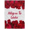 Deka Milujem ťa – ruže (Podšitie baránkom: NE)