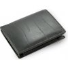 Čierna pánska kožená peňaženka Everett