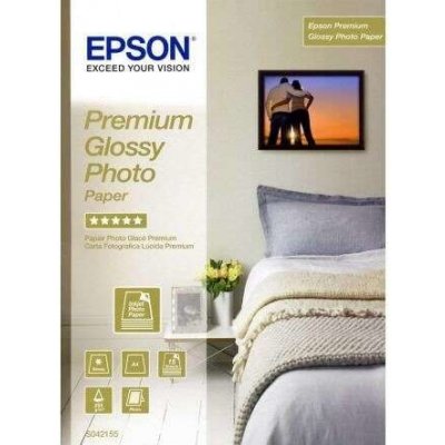 Epson A/4 Premium Glossy Photo Paper 2x15 listov 255g (C13S042169) Epson