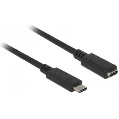 Delock USB kábel USB 3.2 Gen1 (USB 3.0 / USB 3.1 Gen1) USB-C ® zástrčka, USB-C ® zásuvka 1.50 m čierna 85534; 85534
