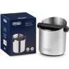 Delonghi DLSC084, odklepávač na kávu, nerezová ocel, protiskluzová gumová základna, vyjímatelná tyč DLSC084