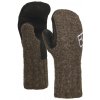 Ortovox rukavice SW Classic Mitten Leather | farba: black sheep, veľkosť: M