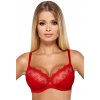 PariPari podprsenka Cassi nevystužená červená