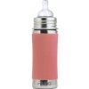 Pura Nerezová dojčenská fľaša 325ml (Rose)