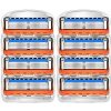 Náhradné hlavice Gillette Fusion5, 8 ks, žiletky, čepele