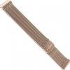 Síťovaný nerezový řemínek FIXED Mesh Strap s Quick Release 22mm pro smartwatch, růžové zlatý FIXMEST-22MM-RG