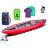 Gumotex Safari 330 - nafukovací kajak Farba: červená a sivá