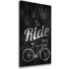 Vertikálny foto obraz canvas Want to ride 50x100 cm