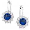 Olivie Detské strieborné náušnice BLUE 1633 Ag 925; ≤1,6 g.