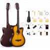 Timeless Tools Akustický gitarový set 38 hnedý