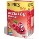 Detský čaj Leros baby malinka ovocný 20 x 2 g