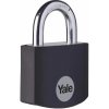 Yale Visiaci zámok YE3B/32/116/1, 3 kľúče, čierny, 52 x 36 x 17 mm