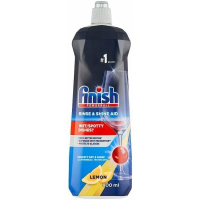 Finish Powerball Rinse & Shine Lemon leštidlo 800 ml