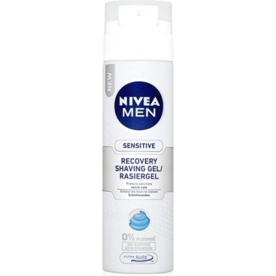 NIVEA Men Sensitive Recovery, gél na holenie 200 ml