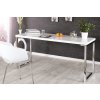 Bighome - Písací stôl DELK 140 cm - biela