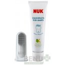 Nuk zubná pasta Apfel-Banane 40 ml + náprstok