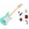 Fender Squier Mini Stratocaster MN Standard SET Sea Foam Green Elektrická gitara