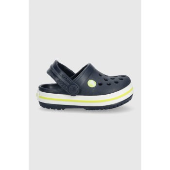 Crocs detské šľapky Crocband Clog tmavomodrá 204537.NAVY.CITRUS