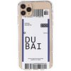 AppleKing kryt z mäkkého plastu so vzorom letenky pre iPhone 12 Pro Max - Dubai - možnosť vrátiť tovar ZADARMO do 30tich dní