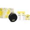 Versace Yellow Diamond Versace Yellow Diamond toaletná voda 90 ml + parfumovaný sprchovací gél 100 ml + parfumované telové mlieko 100 ml + kozmetická taštička 1 ks