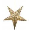 Hviezda MagicHome Vianoce, 10x LED, teplá biela, 3xAA, + diaľkový ovládač, 40 cm