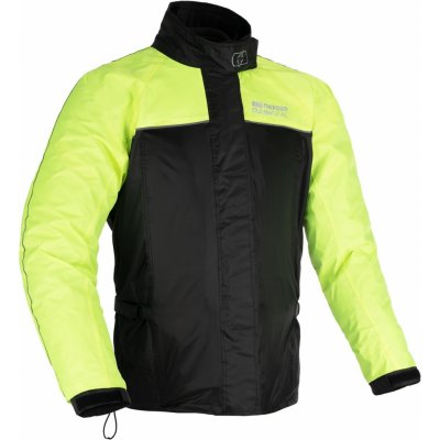 Bunda RAIN SEAL, OXFORD (čierna/žltá fluo, veľ. 4XL)