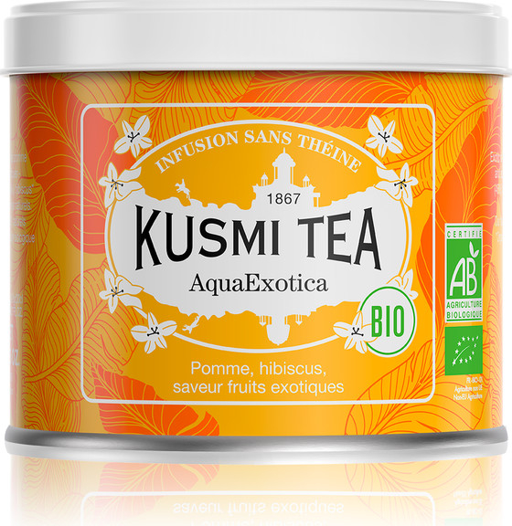 Kusmi Tea Sypaný Bio organický ovocný čaj AquaExotica 100 g