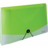 KARTON P+P Opaline organizér na dokumenty s gumou (13 vreciek) A4, zelený