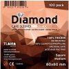 Tlama games Obaly na karty Diamond Caramel Square Medium