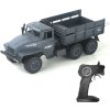 IQ models Sovietska vojenská nákladné auto URAL 4320 6x6 1:16 RTR proporcionálna jazda LED