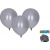 Wiky Balónik nafukovací 30cm - sada 10ks, metalický strieborný WKW009940akcia