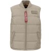 Alpha Industries vesta Puffer Vest LW vintage sand Farba: hnedá, piesková, Veľkosť: 3XL
