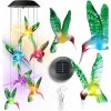 Solárna girlanda KOLIBRÍKY LED lampa solárne svetielka závesné na balkón terasu