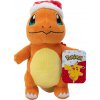 Plyšák - Pokémon Winter Charmander with Christmas Hat 20 cm, JAZPKW3103